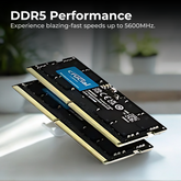 Crucial DDR5 5600MHz Laptop RAM SO-DIMM Memory